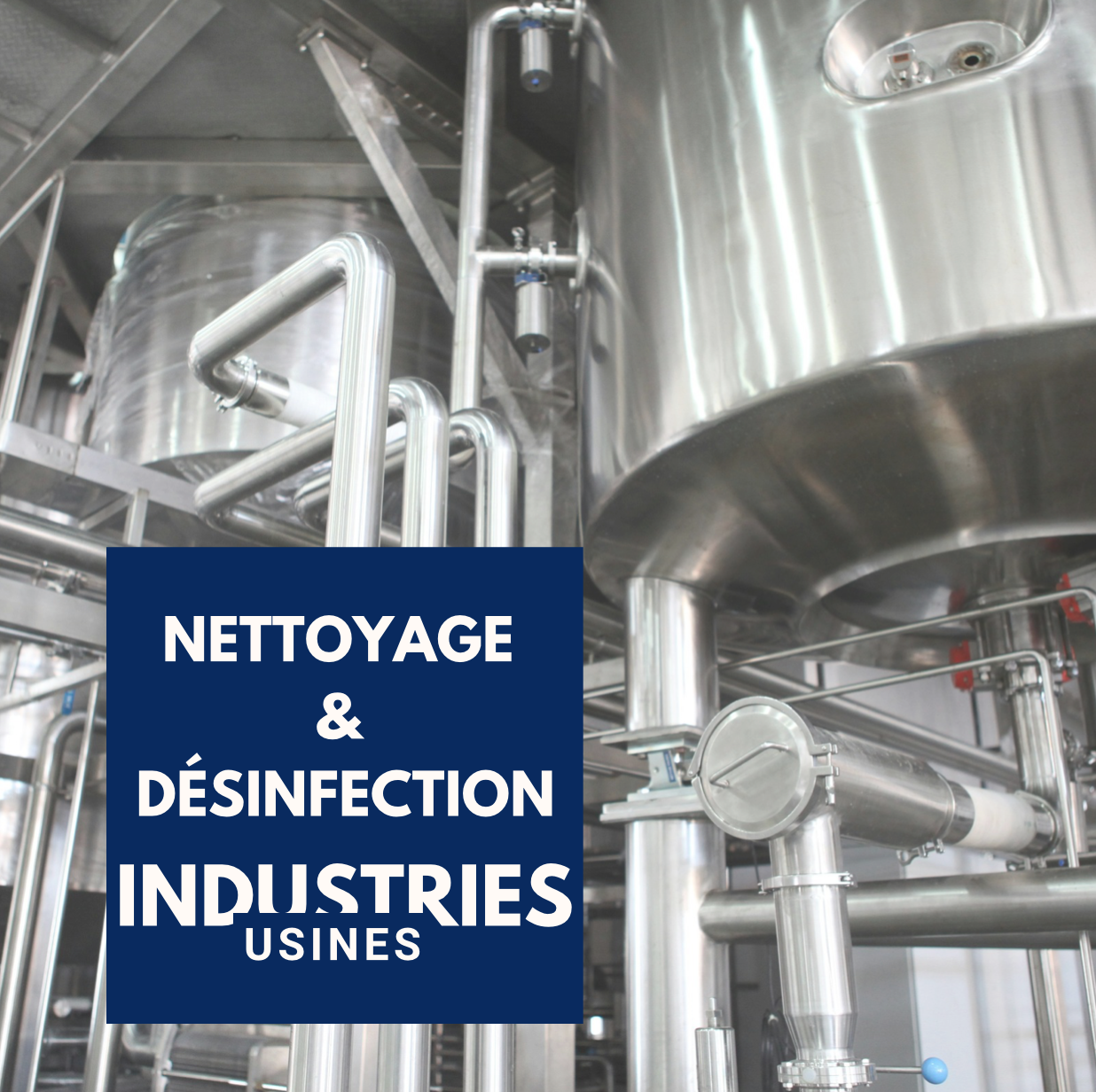 Nettoyage et désinfection industriels : usines et ateliers 