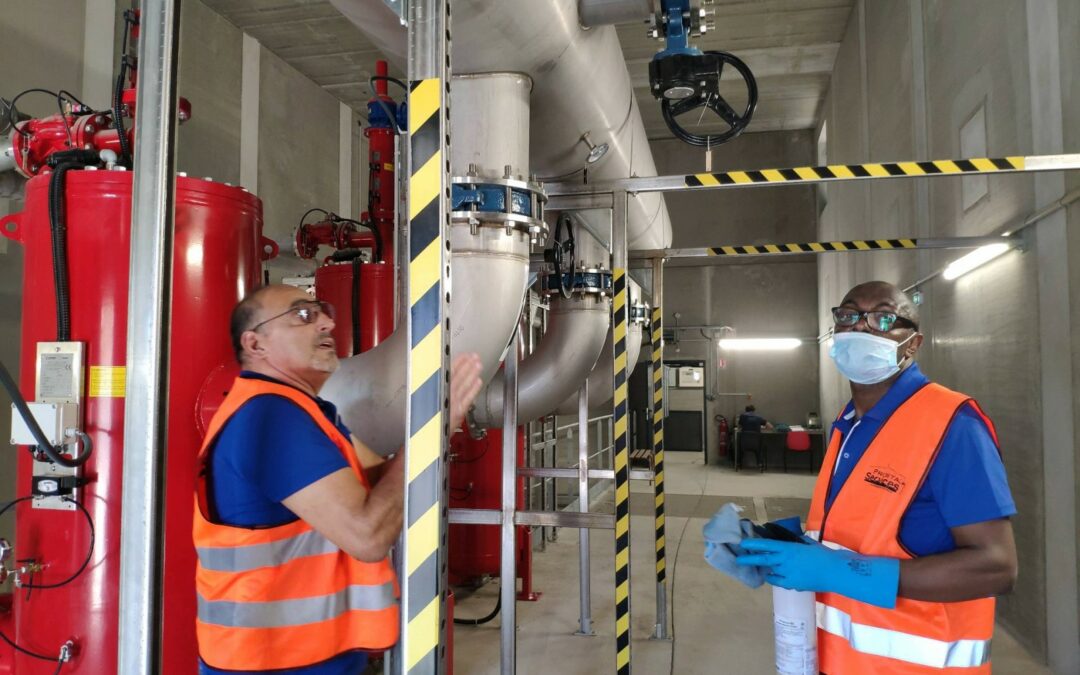 Intervention de nettoyage spécialisé dans un data center sur le port autonome de Marseille